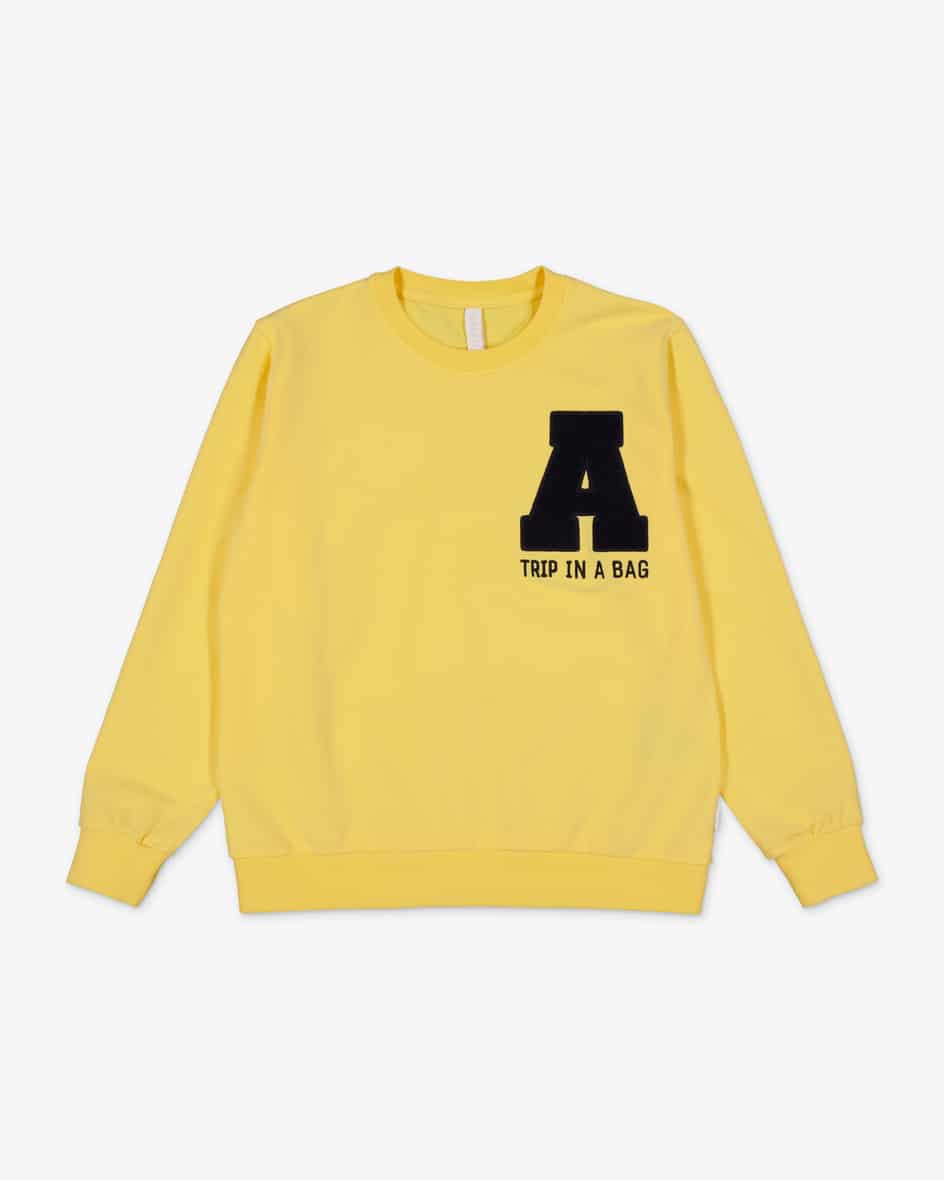 04651/ A trip in a bag Oyster Sweatshirt Speichern exportieren