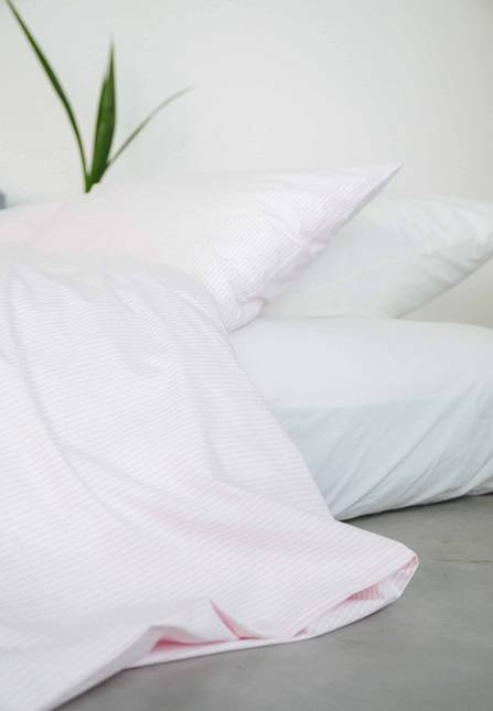 Melawear Perkal Bettwäsche Set MAJULI Stripes Begrenzt auf 3 Tage