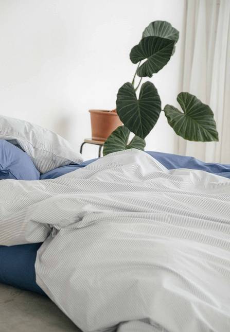 Melawear Perkal Bettwäsche Set MAJULI Stripes Black Friday Preise