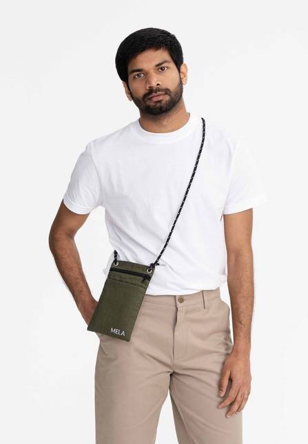 Melawear Unisex Ripstop Umhängetasche SAANVI Fabrikverkauf