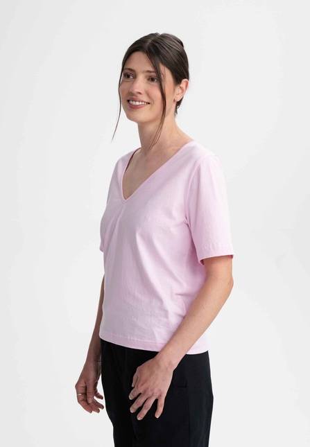 Melawear Damen V-Neck T-Shirt LALI Fabrikpreis
