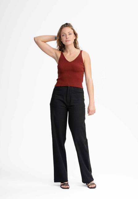 Melawear V-Neck Strick Top RHADA Black Friday