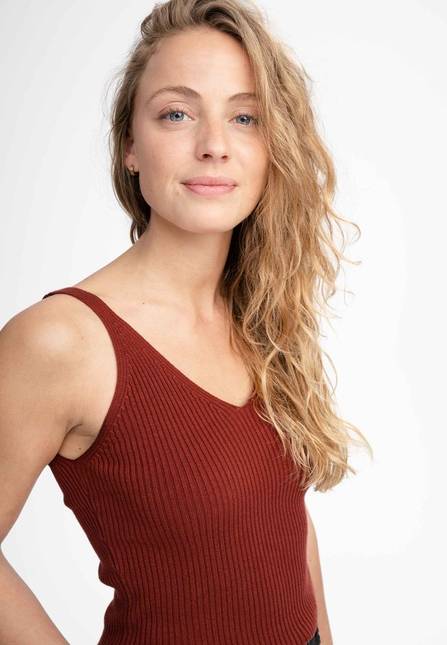 Melawear V-Neck Strick Top RHADA Black Friday