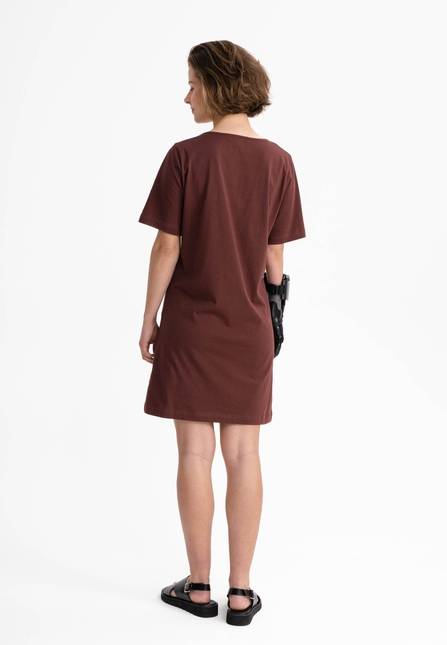 Melawear Damen V-Neck Kleid JANITRA Weihnachtsangebot