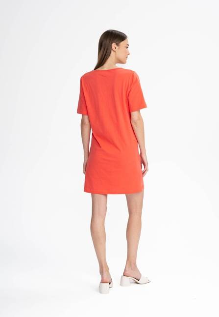 Melawear Damen V-Neck Kleid JANITRA Osterangebot