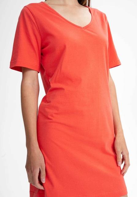 Melawear Damen V-Neck Kleid JANITRA Osterangebot