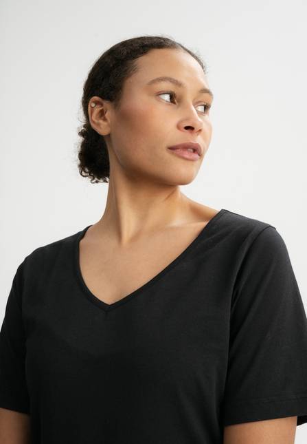 Melawear Damen V-Neck Kleid JANITRA Muttertagsangebot