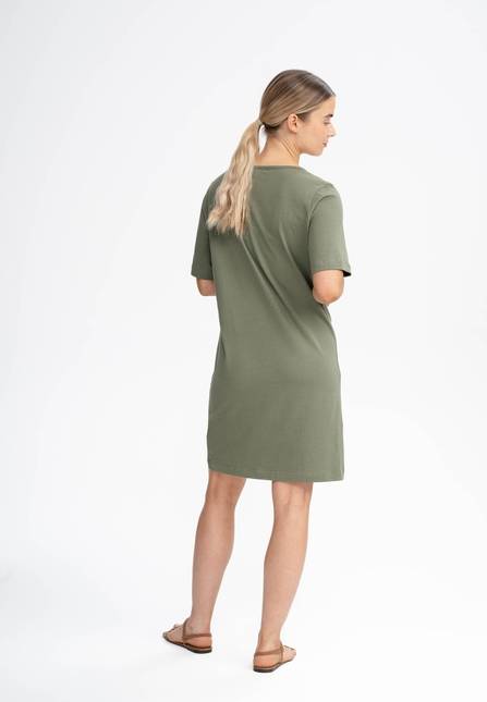 Melawear Damen V-Neck Kleid JANITRA Valentinstagsangebot