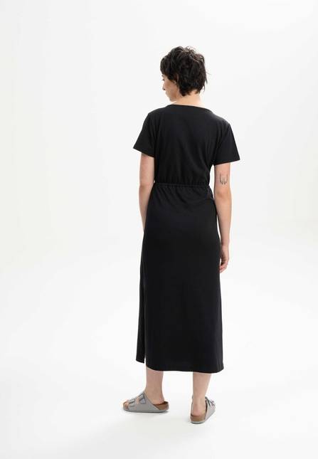 Melawear V-Neck Kleid lang SHREOSHI Blitzangebot