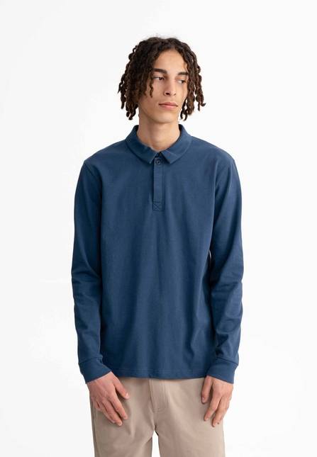 Melawear Herren Langarm Polo Shirt DIVIT Großer Ausverkauf