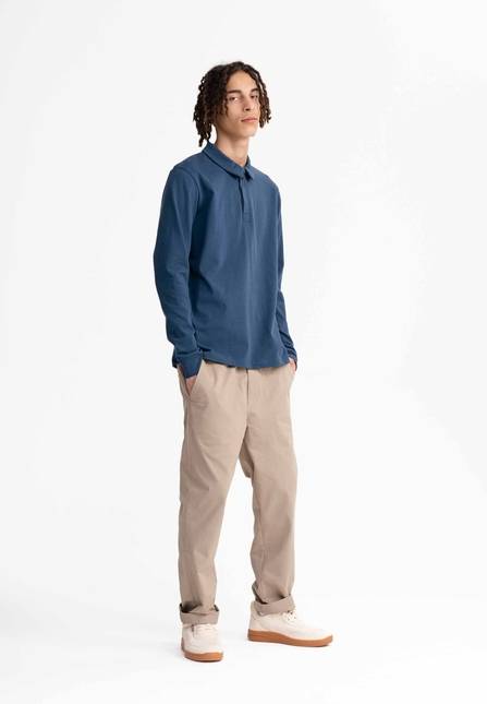 Melawear Herren Langarm Polo Shirt DIVIT Großer Ausverkauf
