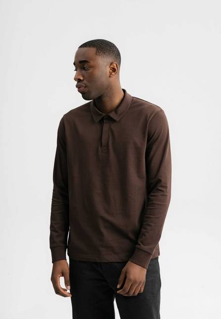 Melawear Herren Langarm Polo Shirt DIVIT Flash Sale