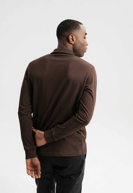 Melawear Herren Langarm Polo Shirt DIVIT Flash Sale