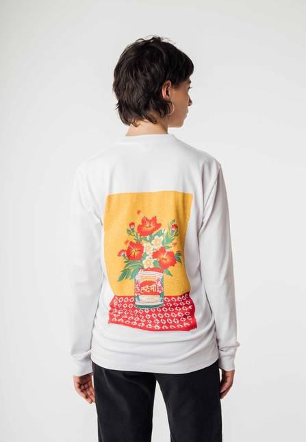 Melawear Oversized Langarmshirt Artist Edition Anjali Sonderangebote