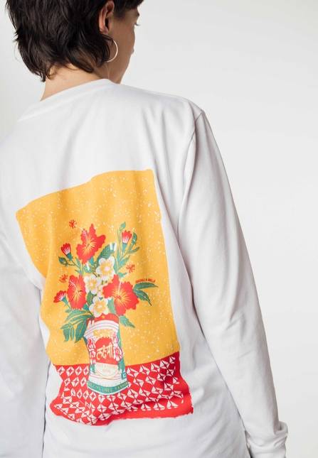 Melawear Oversized Langarmshirt Artist Edition Anjali Sonderangebote