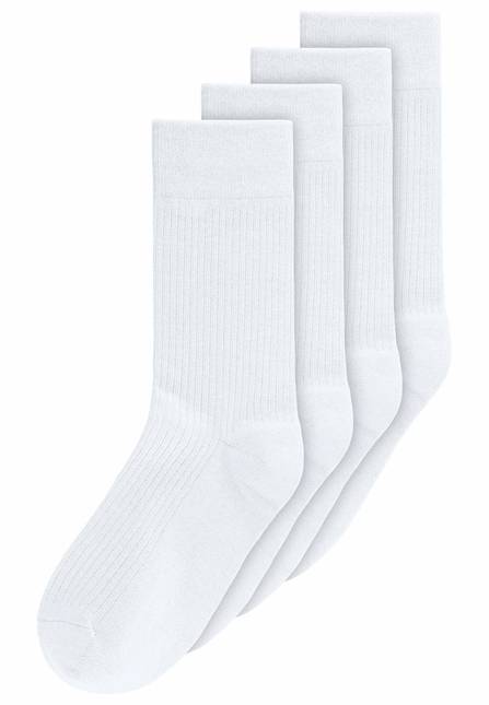 Melawear Gerippte Socken 4er Pack Vierteljährliche Förderung