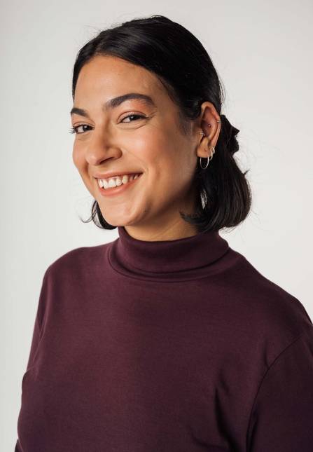 Melawear Damen Turtleneck Shirt ANCHAL Verkauf