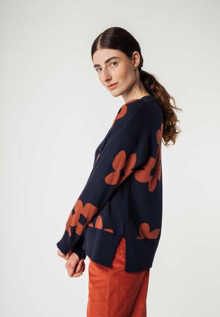 Melawear Jacquard Strickpullover FAIZA Hotsell