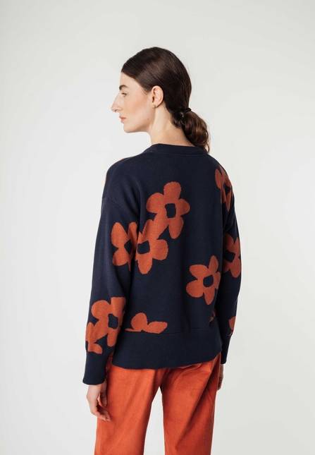 Melawear Jacquard Strickpullover FAIZA Hotsell