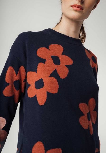 Melawear Jacquard Strickpullover FAIZA Hotsell