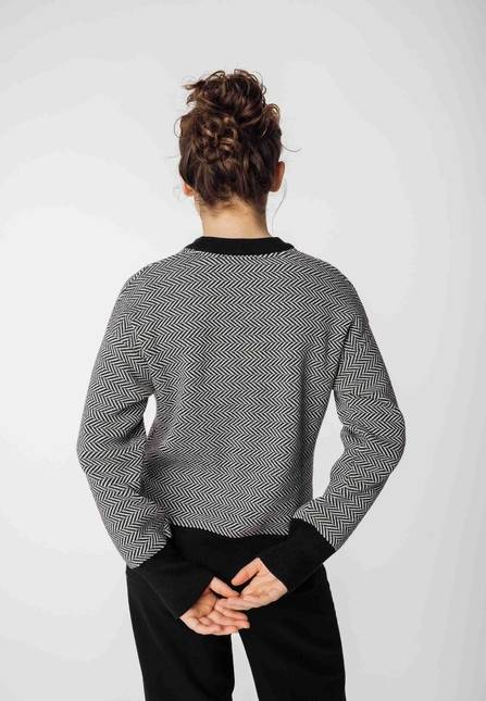 Melawear Jacquard Strickpullover FAIZA im Angebot
