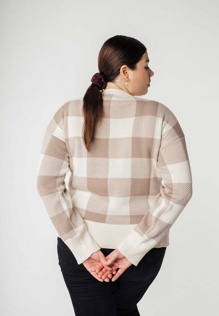 Melawear Jacquard Strickpullover FAIZA Günstiger Verkauf