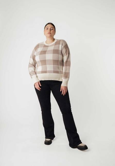 Melawear Jacquard Strickpullover FAIZA Günstiger Verkauf