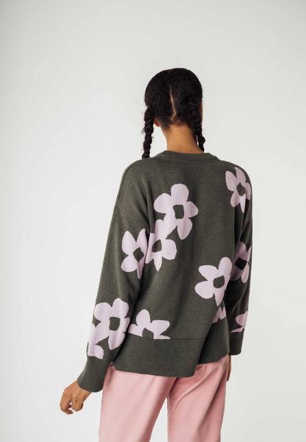 Melawear Jacquard Strickpullover FAIZA Fabrikverkauf