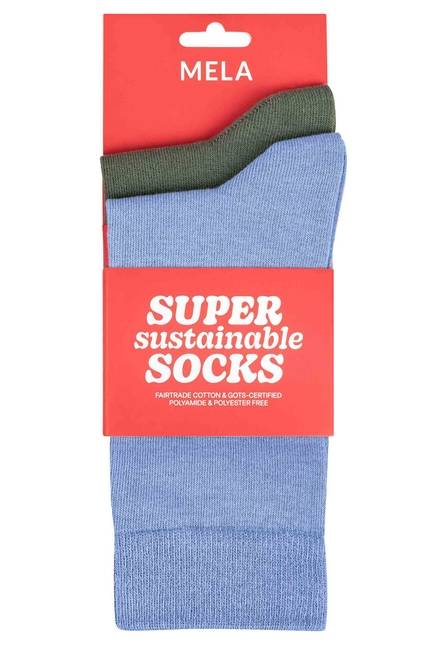 Melawear Socken 2er Pack Basic Limitierter Zeitrabatt
