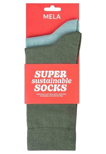 Melawear Socken 2er Pack Basic Fabrik Onlineshop
