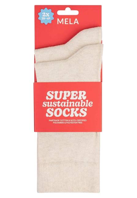 Melawear Socken 2er Pack Basic Rabatt