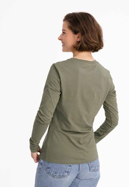 Melawear Damen Basic Langarmshirt DHIVYA Muttertagsangebot