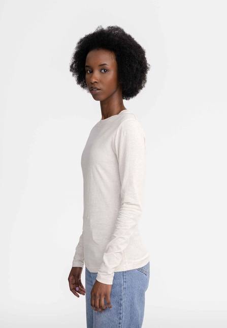 Melawear Damen Basic Langarmshirt DHIVYA Vatertagsangebot
