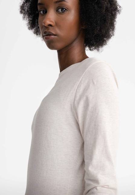 Melawear Damen Basic Langarmshirt DHIVYA Vatertagsangebot