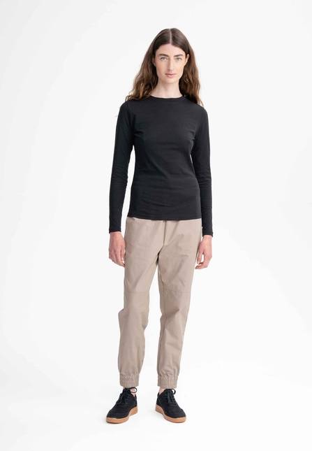 Melawear Damen Basic Langarmshirt DHIVYA Jubiläumsangebot