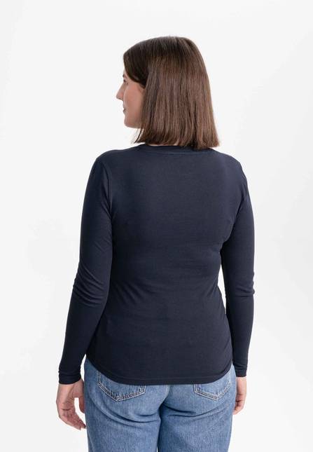 Melawear Damen Basic Langarmshirt DHIVYA Lagerräumung