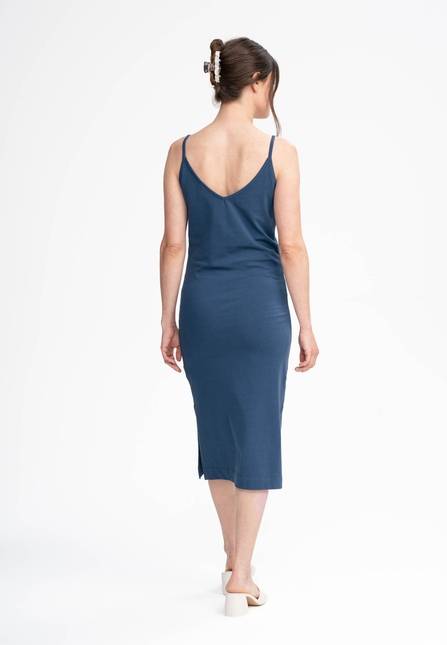 Melawear Damen Midi Trägerkleid SADHANA Riesige Ersparnisse