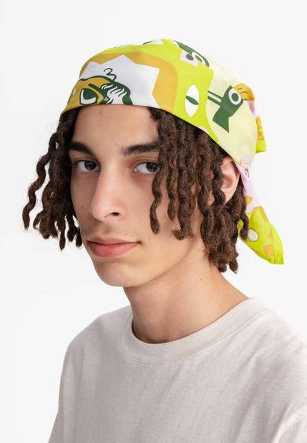 Melawear Unisex Satintuch Artist Edition Kruttika Super Rabatt
