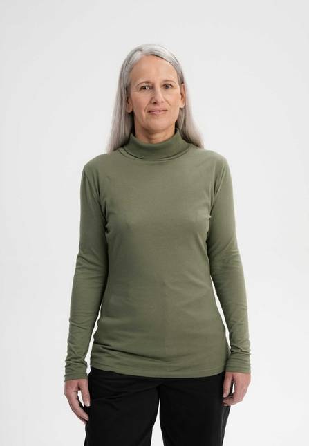 Melawear Damen Turtleneck Shirt ANCHAL Clearance-Verkauf