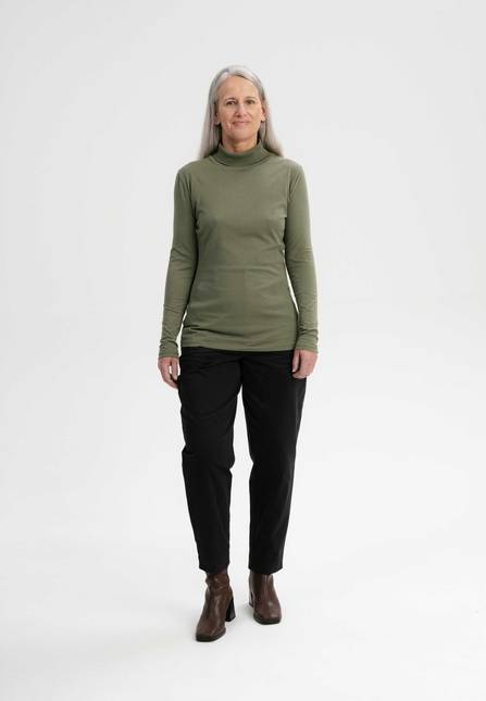 Melawear Damen Turtleneck Shirt ANCHAL Clearance-Verkauf