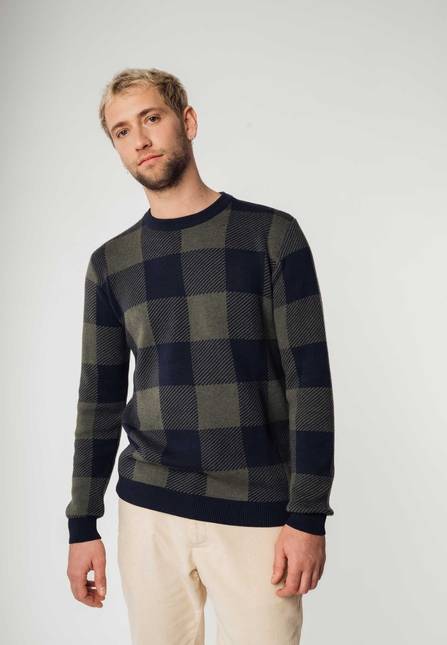 Melawear Jacquard Strickpullover MANAV Fabrik Onlineshop