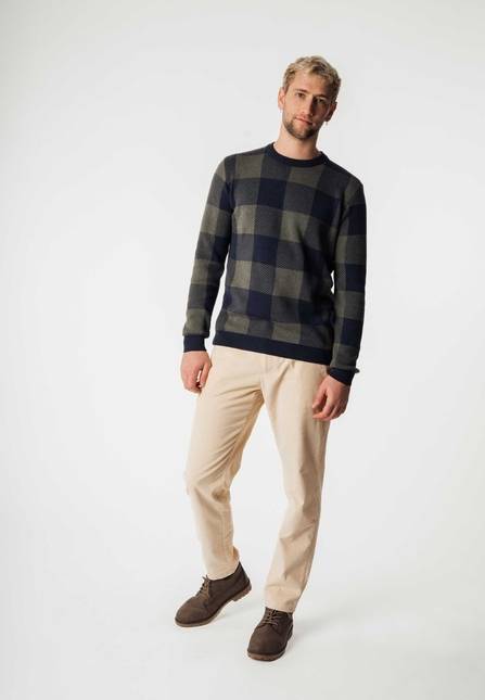 Melawear Jacquard Strickpullover MANAV Fabrik Onlineshop