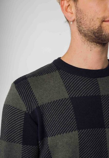 Melawear Jacquard Strickpullover MANAV Fabrik Onlineshop