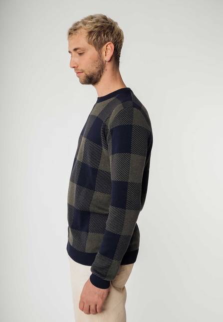 Melawear Jacquard Strickpullover MANAV Fabrik Onlineshop