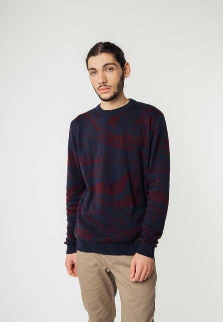 Melawear Jacquard Strickpullover MANAV Fabrikpreis