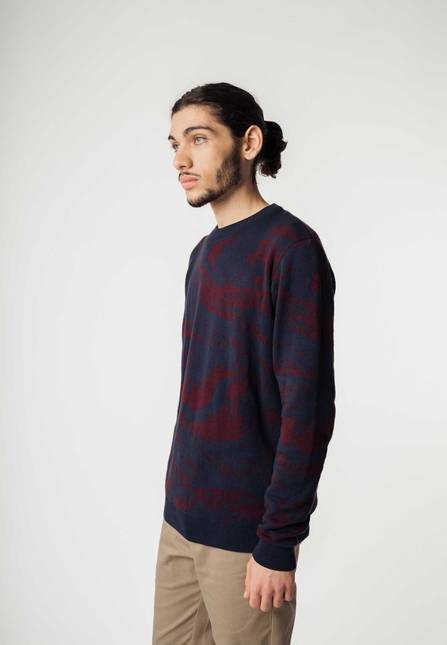 Melawear Jacquard Strickpullover MANAV Fabrikpreis