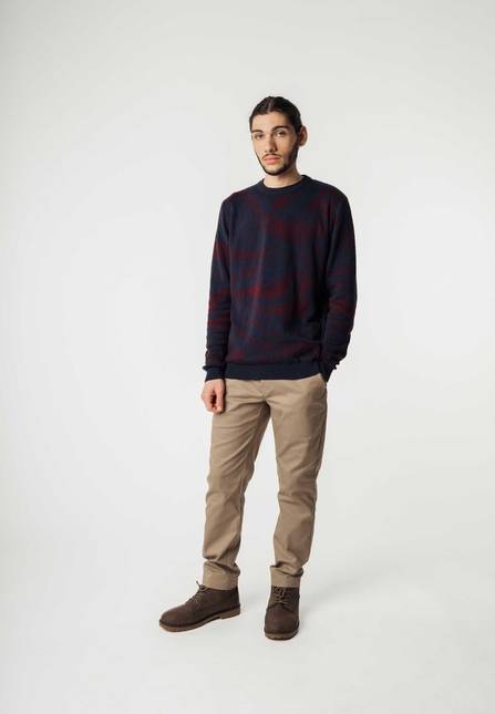 Melawear Jacquard Strickpullover MANAV Fabrikpreis