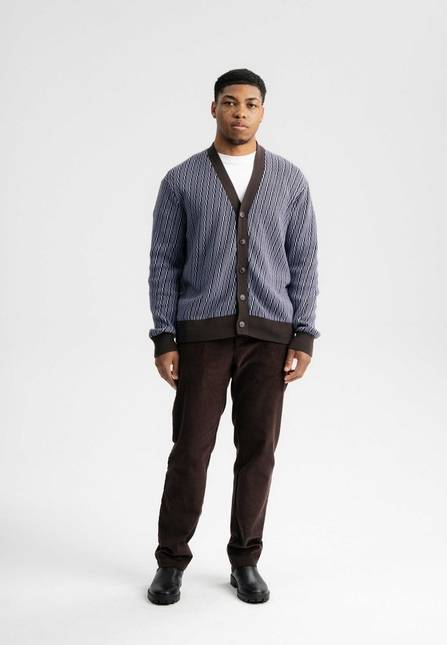 Melawear Jacquard Strick Cardigan JAAPAK Begrenztes Angebot