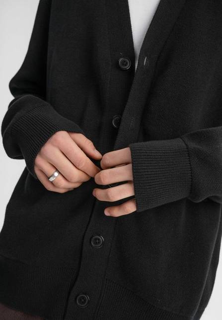 Melawear Jacquard Strick Cardigan JAAPAK Exklusivangebot