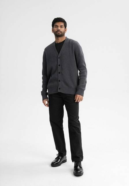 Melawear Jacquard Strick Cardigan JAAPAK Preisnachlass